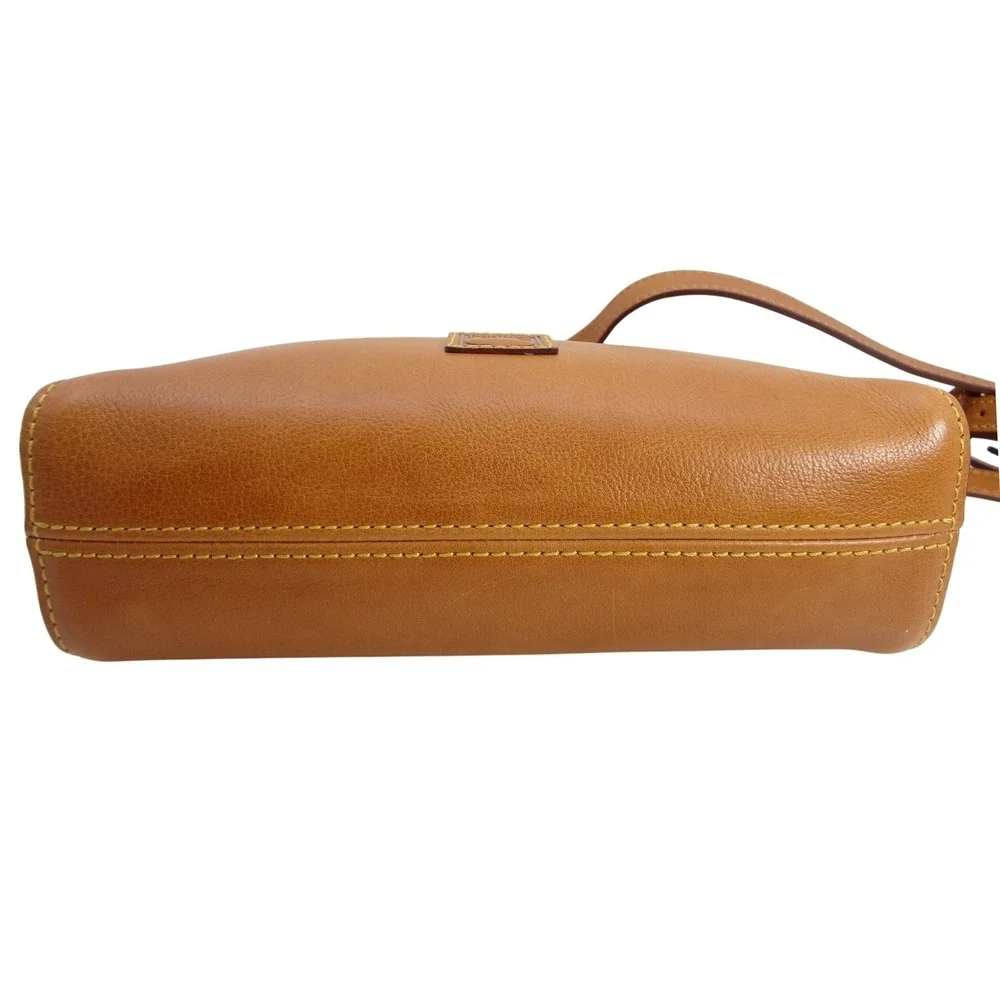 Dooney & Bourke Small Cassidy Crossbody Natural Florentine Vacchetta Leather Bag